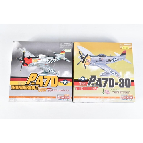 116 - FIVE BOXED MODEL AIRCRAFTS, the first a Witty Wings 1:72 scale diecast North American P-51D Mustang ... 