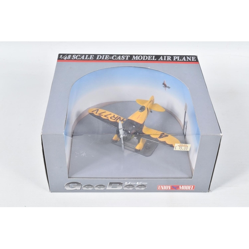 117 - NINE MODEL AIRCRAFTS, the first is a boxed 72 Aviation 1:72 scale diecast DHC Chipmunk WG486 Battle ... 