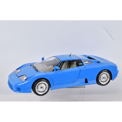 119 - FIVE BOXED AND TWO LOOSE DIECAST MODEL VEHICLES, to include a Bburago Lamborghini Countach 1988 numb... 