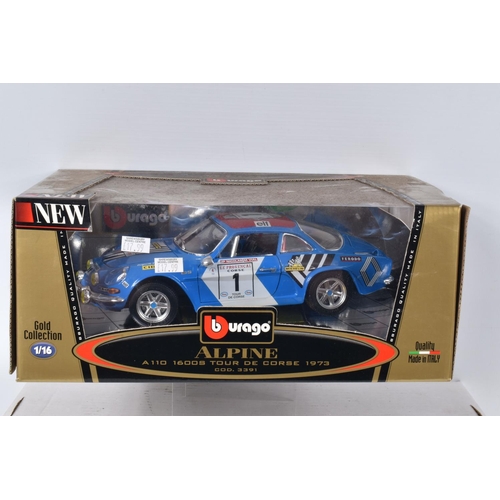 120 - SEVEN BOXED DIECAST MODEL RACING VEHICLES, the first a 1:18 scale Quartzo Classic Grand Prix Lotus 4... 