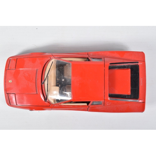 121 - FOUR BOXED AND FOUR LOOSE MODEL VEHICLES, boxed models include a Bburago 1:18 scale Porsche 911 Carr... 