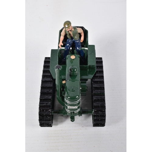 129 - A BOXED G & M ORIGINALS 1:32 FOWLER MARK VF BRITISH DIESEL TRACTOR, numbered 318 to the base, dark g... 