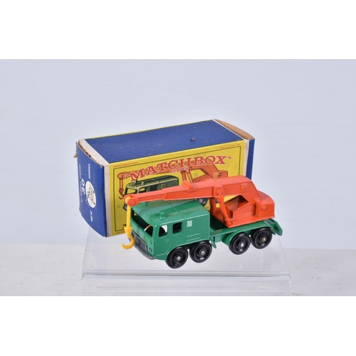 137 - FOUR BOXED MATCHBOX SERIES DIECAST CONSTRUCTION RELATED LORRY/TRUCK MODELS, Euclid Quarry Dump Truck... 