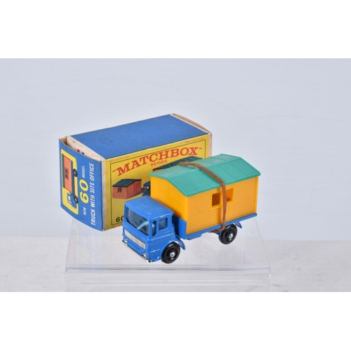 137 - FOUR BOXED MATCHBOX SERIES DIECAST CONSTRUCTION RELATED LORRY/TRUCK MODELS, Euclid Quarry Dump Truck... 