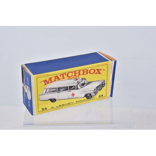 140 - SIX BOXED MATCHBOX SERIES DIECAST MODELS, Chevrolet Impla Taxi No.20, red interior, black plastic wh... 