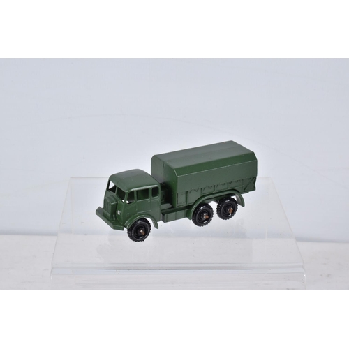 142 - SEVEN BOXED MOKO LESNEY SERIES DIECAST MILITARY VEHICLES, Saracen Personnel Carrier, No.54, D.U.K.W.... 