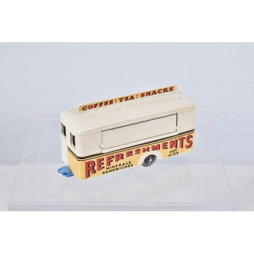 158 - A BOXED MOKO LESNEY MATCHBOX SERIES MOBILE CANTEEN,No.74, white/cream body, light blue base and inte... 