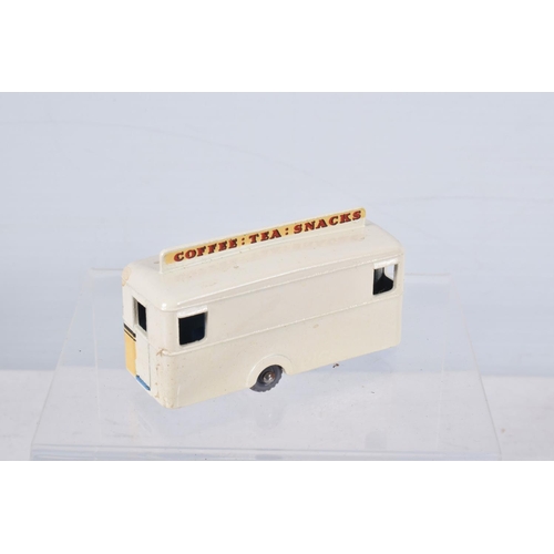 158 - A BOXED MOKO LESNEY MATCHBOX SERIES MOBILE CANTEEN,No.74, white/cream body, light blue base and inte... 