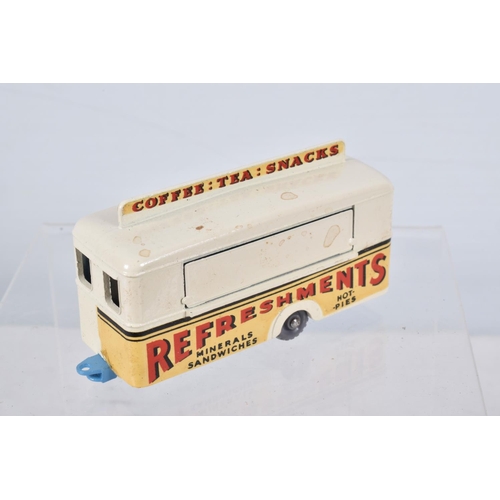 162 - A BOXED MOKO LESNEY MATCHBOX SERIES MOBILE CANTEEN,No.74, white/cream body, light blue base and inte... 