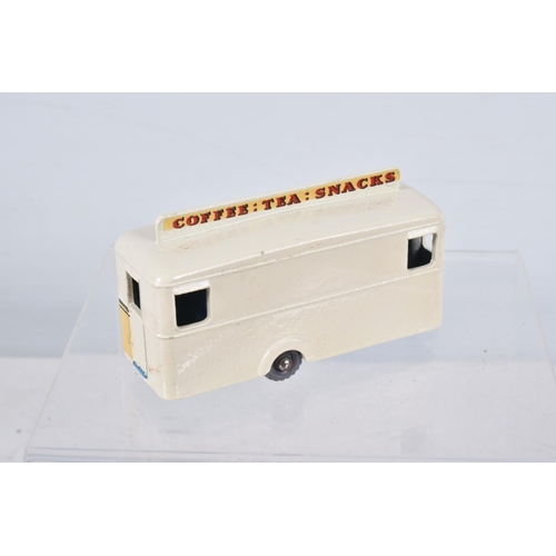 162 - A BOXED MOKO LESNEY MATCHBOX SERIES MOBILE CANTEEN,No.74, white/cream body, light blue base and inte... 