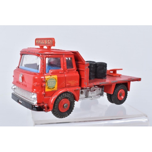 166 - A BOXED DINKY TOYS BEDFORD TK COAL LORRY, No.425, red cab, body, interior and hubs, complete with ca... 