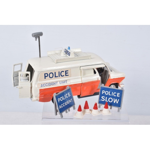 168 - A BOXED DINKY TOYS FORD TRANSIT POLICE ACCIDENT UNIT, No.287, complete with two sign, four cones (mi... 