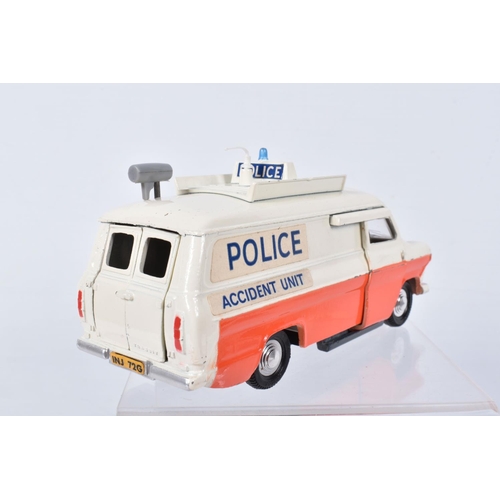 168 - A BOXED DINKY TOYS FORD TRANSIT POLICE ACCIDENT UNIT, No.287, complete with two sign, four cones (mi... 