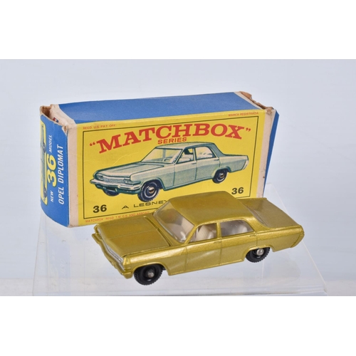 171 - EIGHT BOXED MATCHBOX SERIES DIECAST MODELS, Iso Griffo, No.14, metallic blue body, blue interior, Po... 