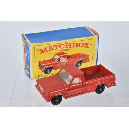 171 - EIGHT BOXED MATCHBOX SERIES DIECAST MODELS, Iso Griffo, No.14, metallic blue body, blue interior, Po... 