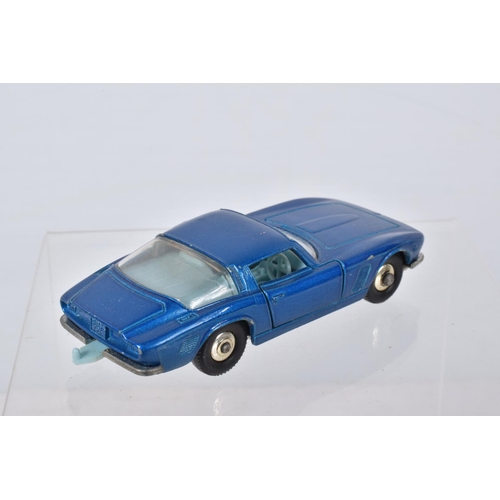 171 - EIGHT BOXED MATCHBOX SERIES DIECAST MODELS, Iso Griffo, No.14, metallic blue body, blue interior, Po... 