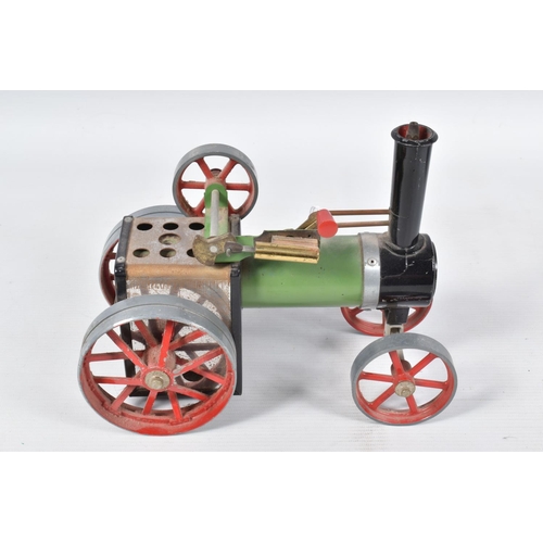 184 - AN UNBOXED MAMOD LIVE STEAM ROLLER, No.SR1, with a Mamod live steam Traction Engine, No.TE1, neither... 