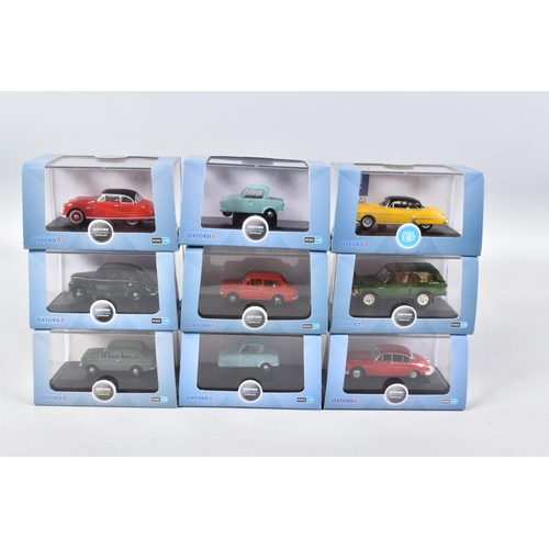 188 - THIRTY FIVE BOXED DIECAST 1:76 SCALE OXFORD MODEL VEHICLES AND ONE OTHER, to include a boxed Landrov... 