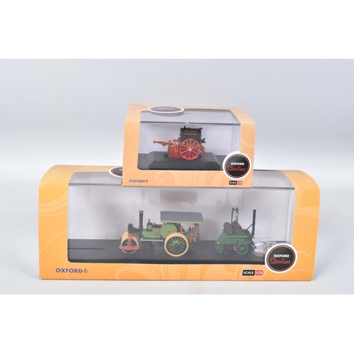 190 - TWO BOXES CONTAINING A SELECTION OF 1:76 SCALE OXFORD DIECAST VEHICLES, Oxford models to include mod... 