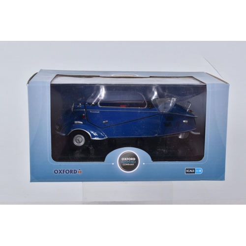 191 - SEVEN BOXED DIECAST OXFORD VEHICLES, to include a 1:43 scale AC Aceca Vineyard Green, numbered 43ACE... 