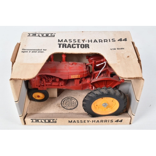 198 - FIVE BOXED ERTL DIECAST TRACTOR MODELS, 1/16 scale, Case 'Vac' Tractor, No.632, Farmall Cub Tractor,... 