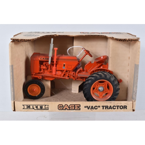 198 - FIVE BOXED ERTL DIECAST TRACTOR MODELS, 1/16 scale, Case 'Vac' Tractor, No.632, Farmall Cub Tractor,... 