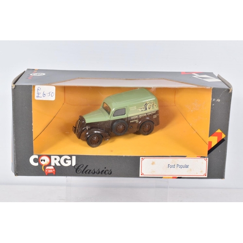 217 - TEN BOXED CORGI DIECAST MODEL VEHICLES, the first a Jaguar Racing set numbered JA1003, a Collector C... 