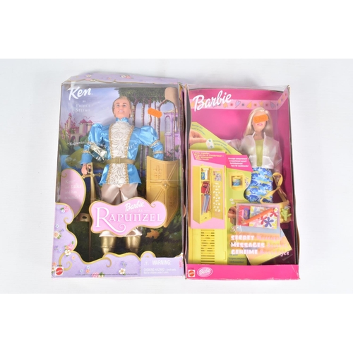 220 - A COLLECTION OF BOXED AND UNBOXED MATTEL BARBIE DOLLS AND A VEHICLE, to include a boxed Secret Messa... 