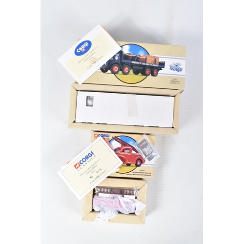 221 - SIXTEEN BOXED CORGI CLASSICS DIECAST VEHICLES, to include a Commercials Foden Tanker & Bedford O ser... 