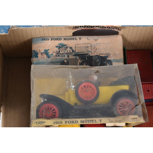 234 - A QUANTITY OF UNBOXED AND ASSORTED PLAYWORN DIECAST VEHICLES, to include Dinky Supertoys Foden Flat ... 