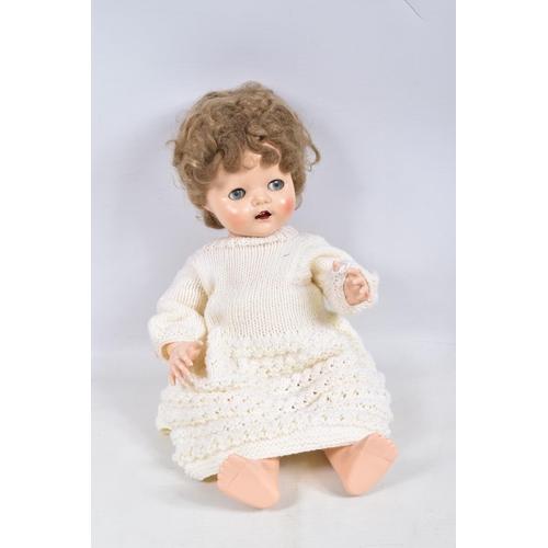 244 - A COLLECTION OF MID 20TH CENTURY PEDIGREE HARD PLASTIC AND VINYL DOLLS, assorted types and sizes, al... 