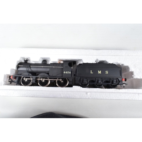 372 - THREE BOXED OO GAUGE L.M.S. LOCOMOTIVES, Airfix Fowler class 4F No.4454, black livery (54122), Hornb... 