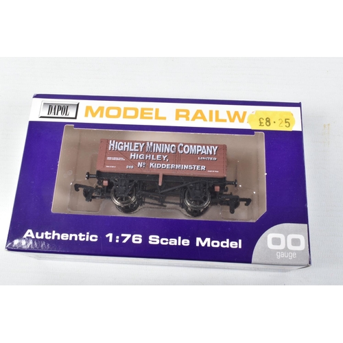 376 - TEN BOXED OO GAUGE DAPOL MODEL RAILWAYS WESSEX WAGONS, to include a WM Furze & Sons Mild Pale Ales U... 