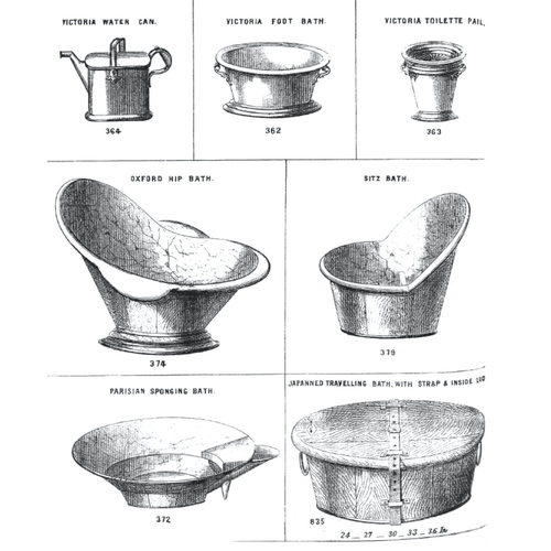 548 - A 19TH CENTURY HOME FRONT STEEL BATH WITH ORIGINAL TOP, this bath is cream in colour on the lid and ... 