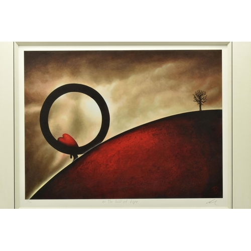 302 - PETER SMITH (BRITISH 1967) 'ON THE HILL OF HOPE', a signed limited edition print on paper depicting ... 