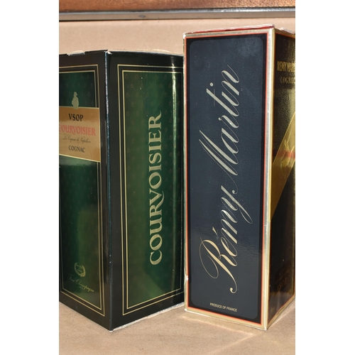 811 - TWO BOTTLES OF COGNAC comprising one bottle of REMY MARTIN Fine Champagne Cognac, 40% vol. 70cl, fil... 