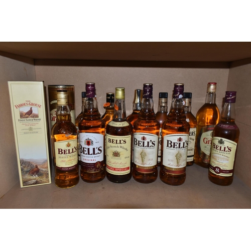 820 - FOURTEEN BOTTTLE OF WHISKY comprising six bottles of BELL'S Scotch Whisky, 40% vol. 2 x 70cl, 4 x 1 ... 