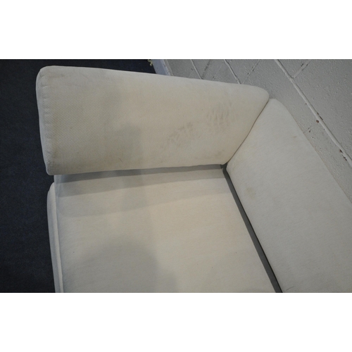 1311 - A MODERN CHAISE LOUNGE / DAYBED, length approximately 204cm x depth 99cm x height 80cm (condition re... 