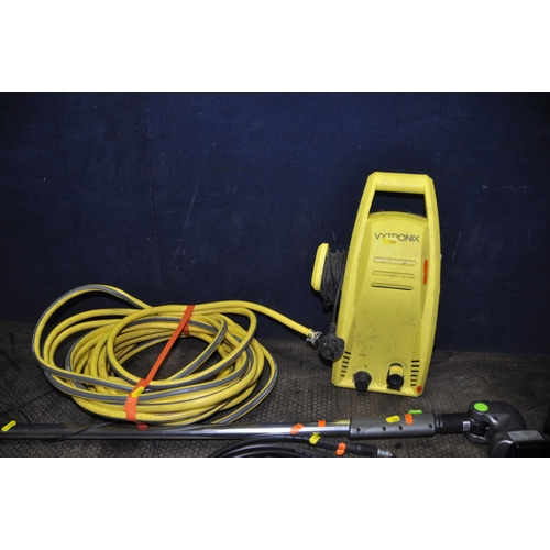 1084 - A G TECH HT05PLUS CORDLESS HEDGE TRIMMER and a Vytronix jet wash with lance and hose pipe (both PAT ... 