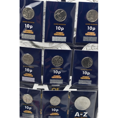 142 - A LARGE CARDBOARD BOX CONTAINING TWO X CHANGE CHECKER COIN ALBUMS, one with approximately £20 Sterli... 