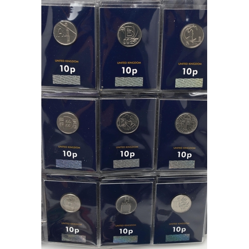 142 - A LARGE CARDBOARD BOX CONTAINING TWO X CHANGE CHECKER COIN ALBUMS, one with approximately £20 Sterli... 