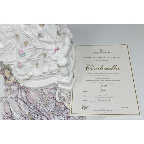 361 - A ROYAL DOULTON LIMITED EDITION 'CINDERELLA' FIGURINE, HN3991, from the 'Fairytale Princesses' colle... 