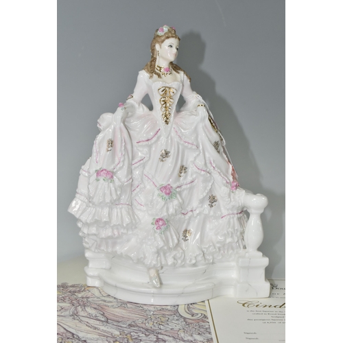 408 - A ROYAL DOULTON LIMITED EDITION 'CINDERELLA' FIGURINE, HN3991, from the 'Fairytale Princesses' colle... 