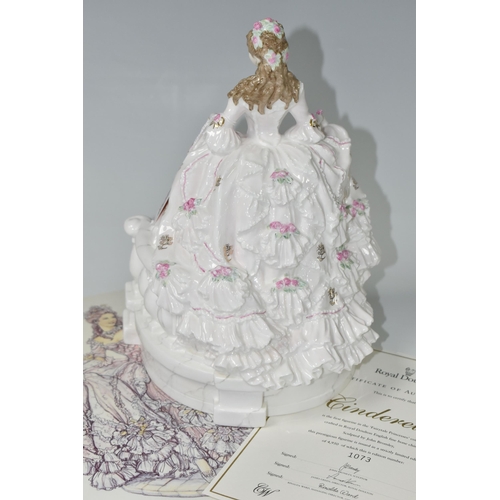 408 - A ROYAL DOULTON LIMITED EDITION 'CINDERELLA' FIGURINE, HN3991, from the 'Fairytale Princesses' colle... 