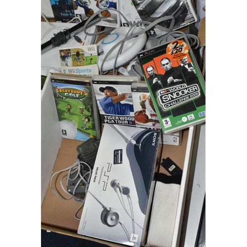 492 - NINTENDO DS, NINTENDO WII, SONY PSP, GAMES, AND ACCESSORIES, games include Mario Kart Wii (Wii), Wii... 