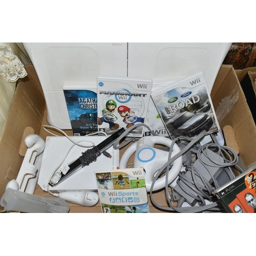 492 - NINTENDO DS, NINTENDO WII, SONY PSP, GAMES, AND ACCESSORIES, games include Mario Kart Wii (Wii), Wii... 