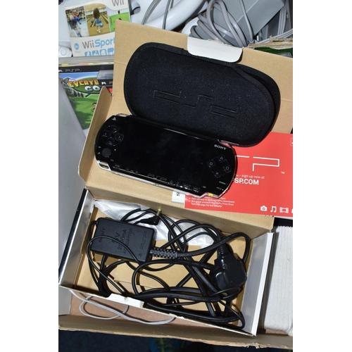 492 - NINTENDO DS, NINTENDO WII, SONY PSP, GAMES, AND ACCESSORIES, games include Mario Kart Wii (Wii), Wii... 