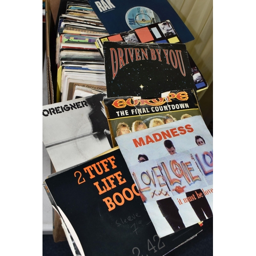 497 - APPROXIMATELY ONE HUNDRED AND FIFTY TWO VINYL SINGLES, in original sleeves mostly from the 1970s and... 