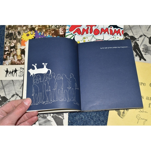 501 - THE BEATLES OFFICIAL FAN CLUB CHRISTMAS RECORDS, a copy of the first one from 1963, two copies of th... 