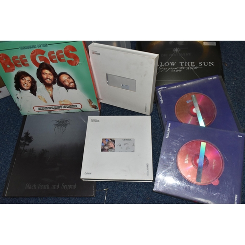 506 - A SELECTION OF SPECIAL EDITION MUSIC MEMORABILIA, pieces include 'Treasures of the Beegees' book inc... 